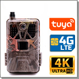 Уличная 4К/4G фотоловушка «Филин HC-910 Pro-TUYA» с ночной подсветкой Уличная 4К/4G фотоловушка «Филин HC-910 Pro-TUYA» с ночной подсветкой