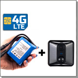 Миниатюрная 4G камера «JMC-GH82-4G» с аккумулятором 3000 + переходник Миниатюрная 4G камера «JMC-GH82-4G» с аккумулятором 3000 + переходник