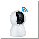 Домашняя миниатюрная поворотная 4Mp Wi-Fi IP-камера «Link-H76R» Домашняя миниатюрная поворотная 4Mp Wi-Fi IP-камера «Link-H76R»