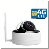 Купольная 4G IP камера наблюдения 5Mp с записью Link-NC28G-4G