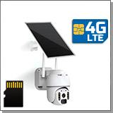 Уличная 4G поворотная 2MP IP-камера Link Solar ZC301-2MP-4G