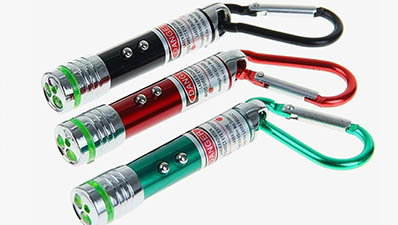 Светодиодный фонарик с лазерной указкой 3 в 1 Светодиодный фонарик с лазерной указкой 3 в 1
